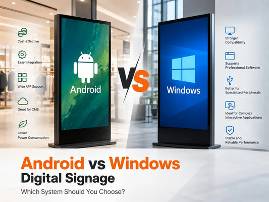 Android vs Windows Digital Signage: Which Is Better? | VMision