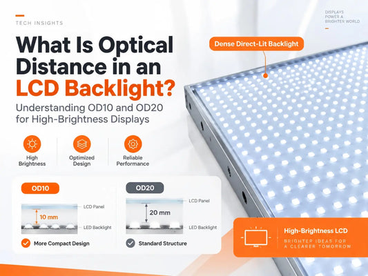 LCD Backlight Optical Distance: OD10 vs OD20 | VMision
