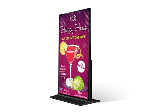 VM-IDKV3 Indoor Floor Standing Full Digital Signage