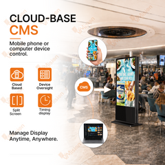 VM-IDKV2 Indoor Double Sided Digital Signage Kiosks