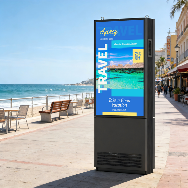 Dual Outdoor Kiosk