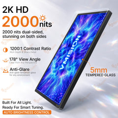 VM-ODV5-DS Outdoor Double Side Battery Poster Display