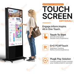 VM-IDKV2 Indoor Double Sided Digital Signage Kiosks