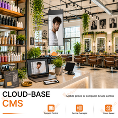VM-WHBV2 Double-sided Hanging Digital Signage