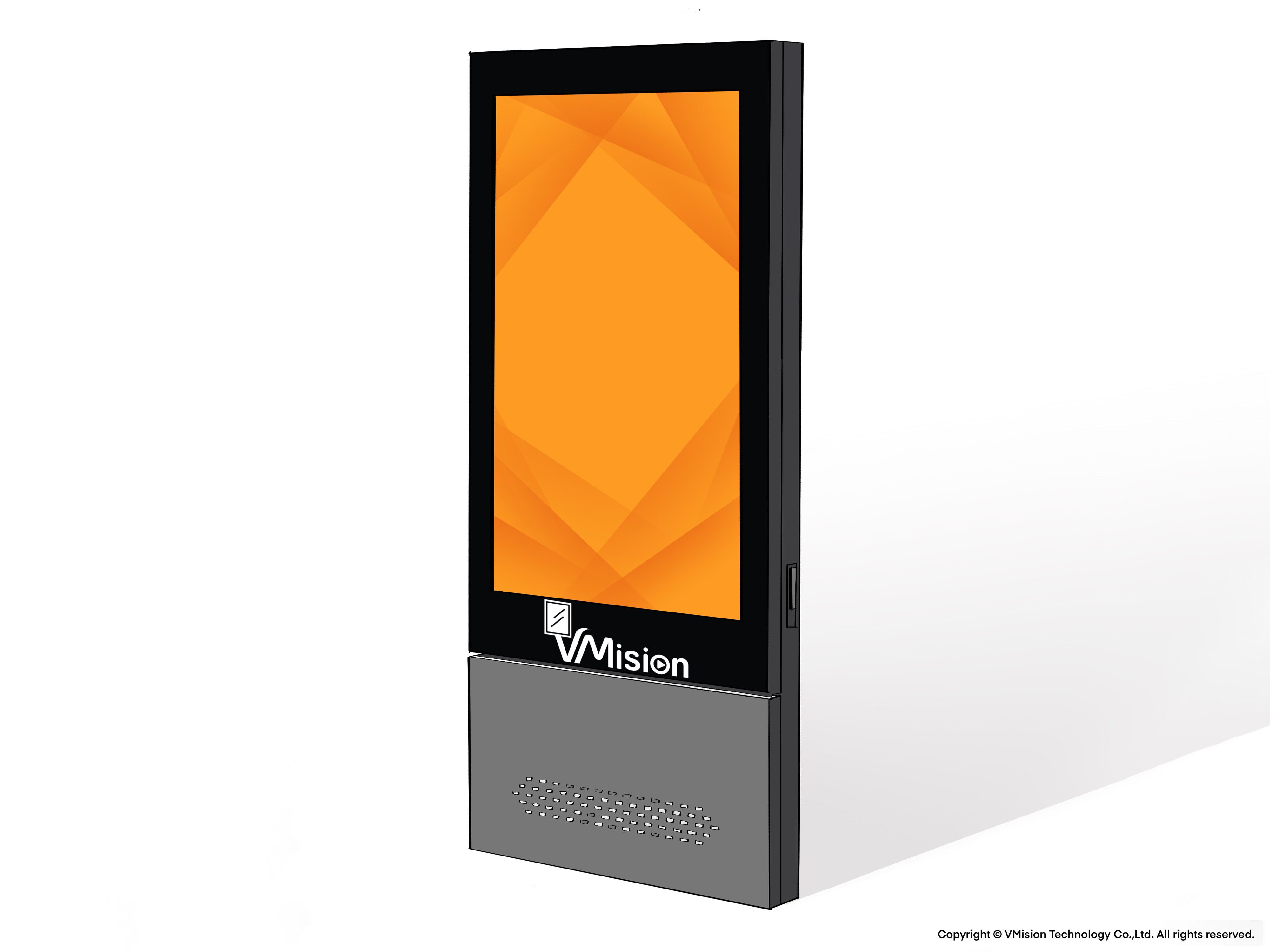 VM-ODV1 Outdoor All Aluminum Digital Signage Kiosks – VMision